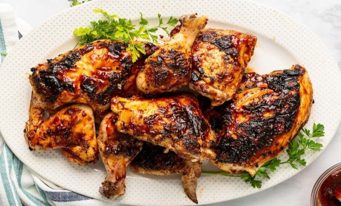 B.B.Q. CHICKEN THIGHS OR LEGS RUB RECIPE – Tahoon