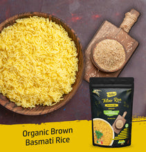 Load image into Gallery viewer, Yellow Rice - Organic Brown Basmati (Saffron Rice - Arroz Amarillo Con Azafr’an)
