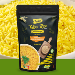 Yellow Rice - Organic Long Grain Brown (Saffron Rice - Arroz Amarillo Con Azafr’an)
