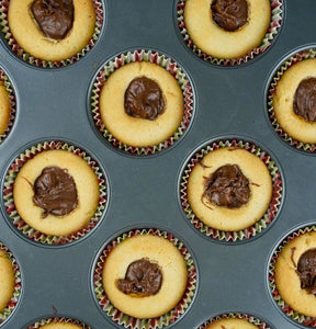 Nutella Hazelnut Thumbprint Cookies - 9 Pieces