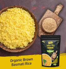 Load image into Gallery viewer, Yellow Rice - Organic Brown Basmati (Saffron Rice - Arroz Amarillo Con Azafr’an)

